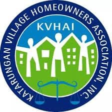Katarungan Village Homeowners Association seal